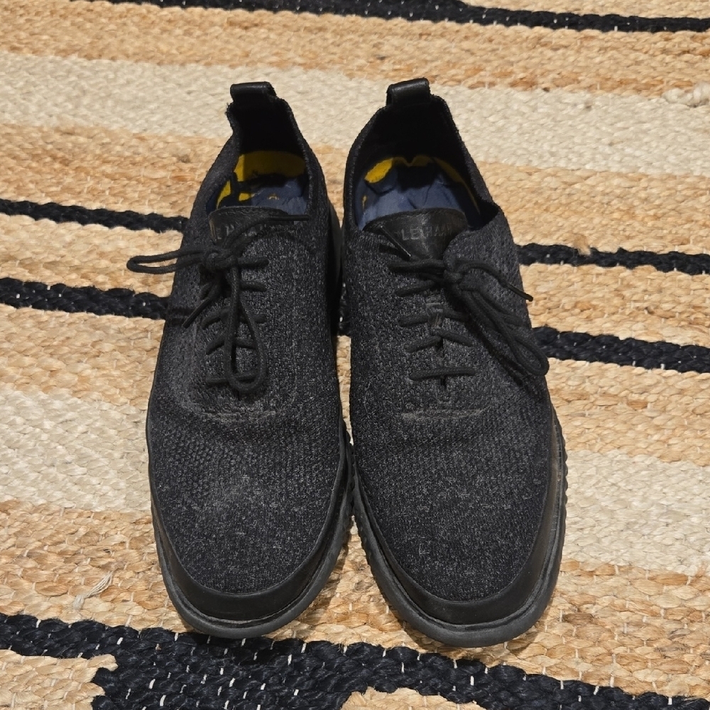 Cole Haan OS Mens Sneakers, Upper Knit, Lace Up, 10, GUC, Comfort